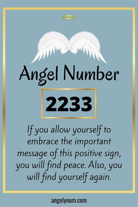 2233 angel number twin flame|Angel Number 2233: Powerful Meaning and。